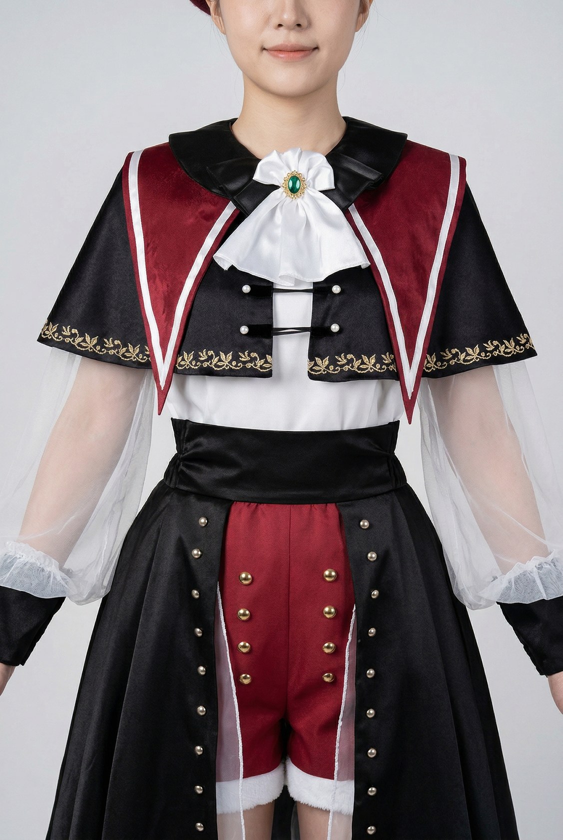 Disfraz de Cosplay de BanG Dream! Ave Mujica Mutsumi Wakaba Mortis