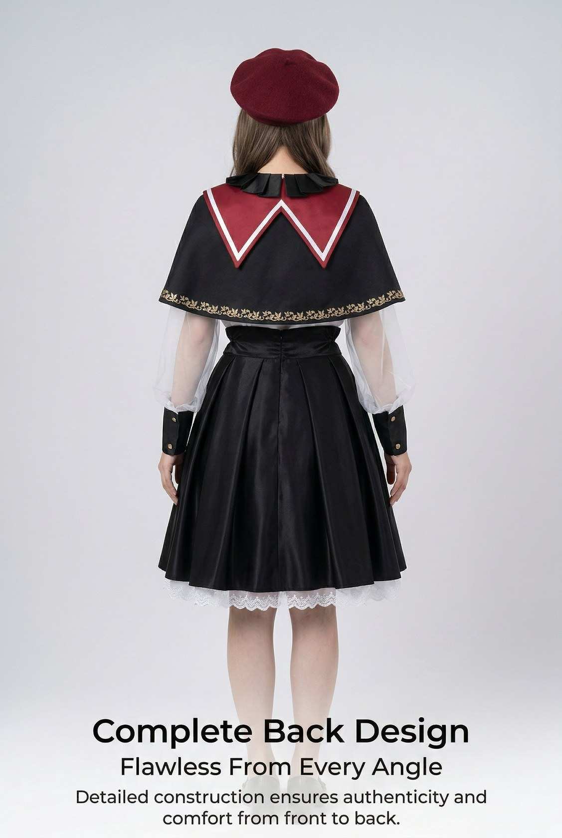 BanG Dream! Ave Mujica Mutsumi Wakaba Mortis Cosplay Costume