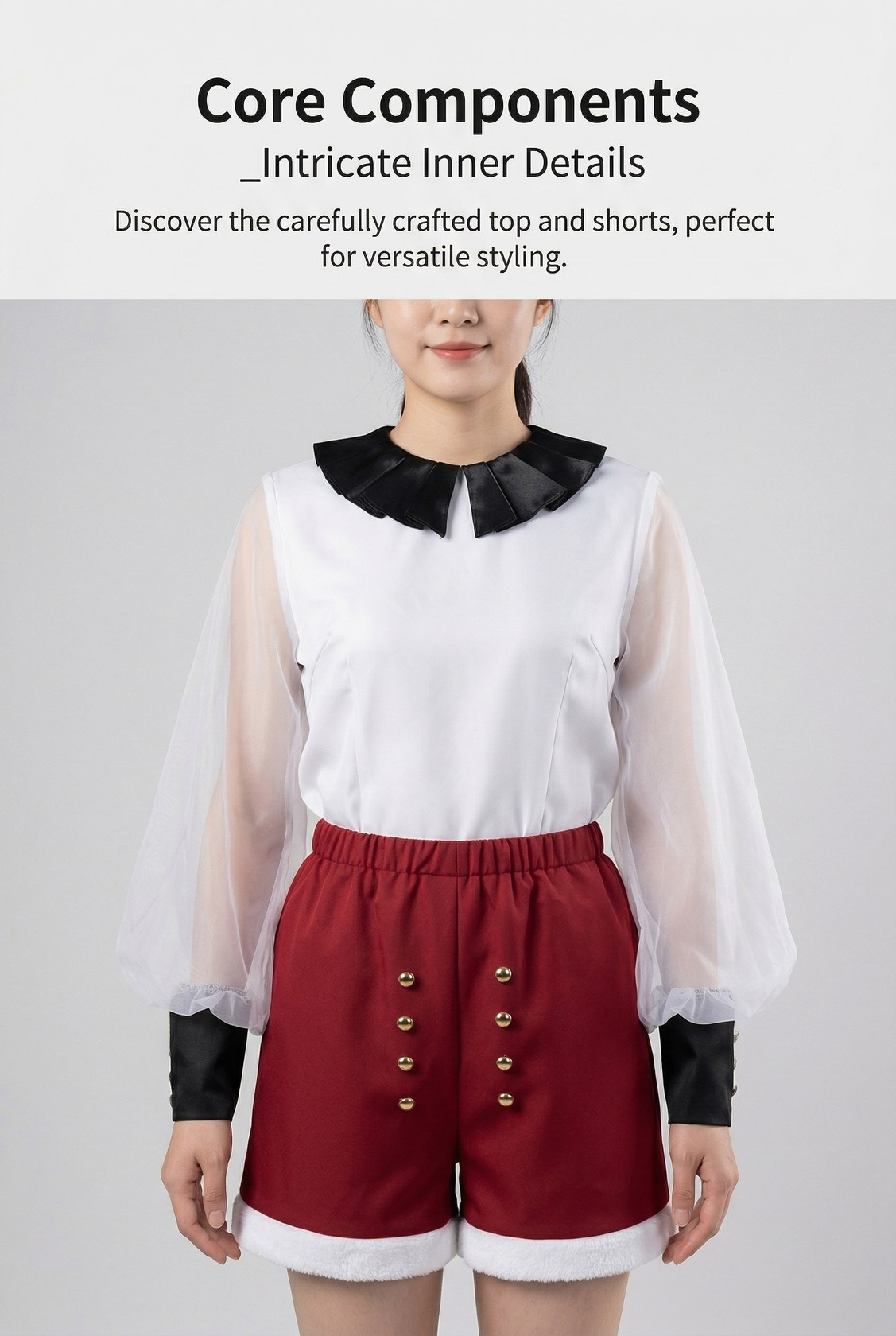 BanG Dream! Ave Mujica Mutsumi Wakaba Mortis Cosplay Costume