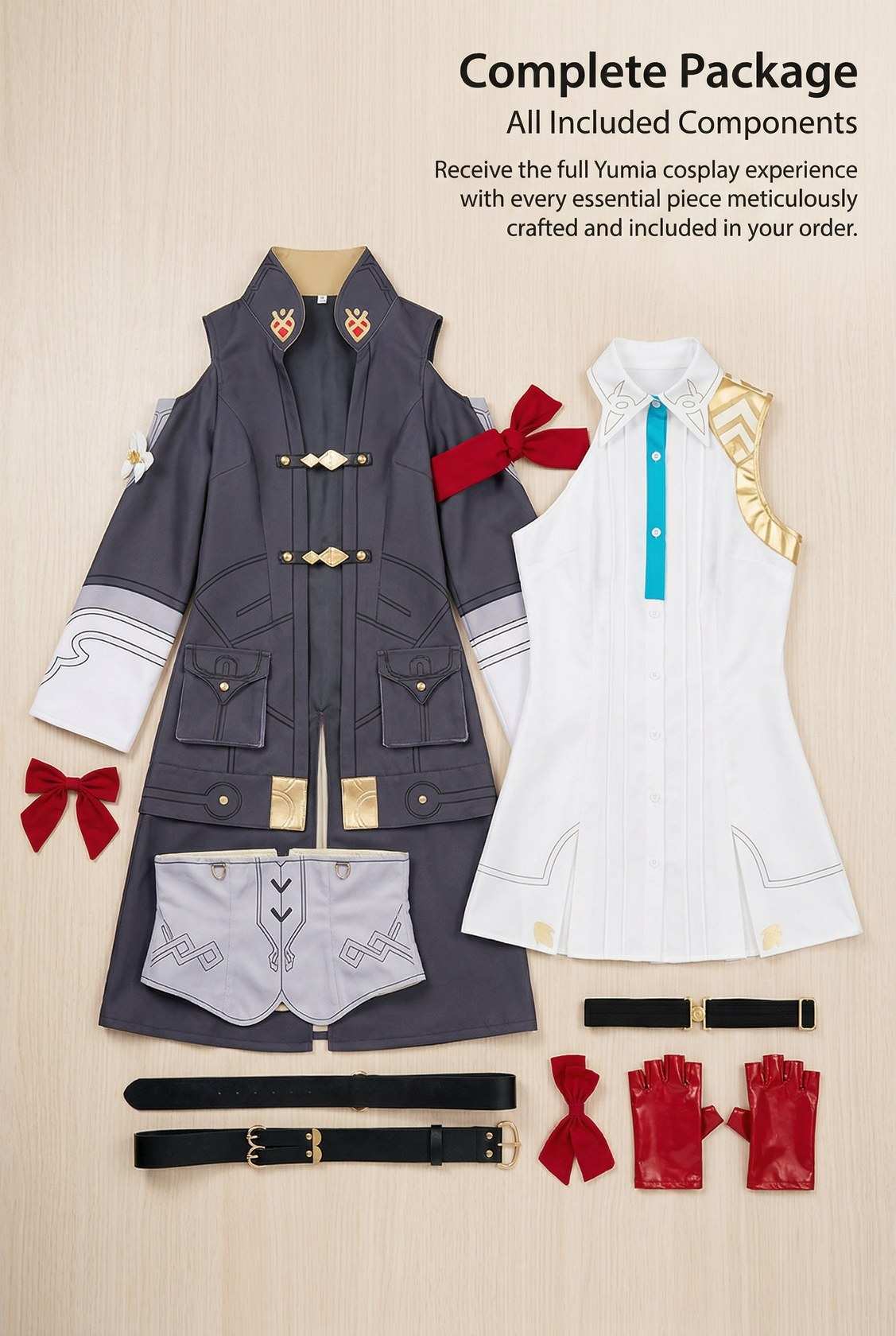 Disfraz de cosplay de Yumia de Atelier Yumia: La Alquimista de los Recuerdos y la Tierra Imaginada