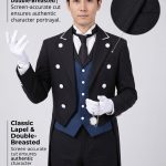 Manga Bar Cosplay Costume for Butler Sebastian Michaelis