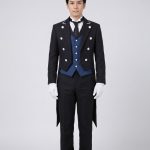 Manga Bar Cosplay Costume for Butler Sebastian Michaelis