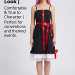 Manga Bar Cosplay Costume for Guilty Crown Inori Yuzuriha black