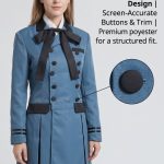 Manga Bar Cosplay Costume for Butler Ciel Phantomhive blue