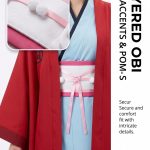 Manga Bar Cosplay Costume for The Morose Mononokean Abeno Haruitsuki