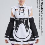 Manga Bar Cosplay Costume for Re Zero Starting Life in Another World Rem