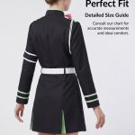 Manga Bar Cosplay Costume for Seraph of the End Hiiragi Shinoa