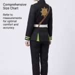 Manga Bar Cosplay Costume for Seraph of the End Yuichiro Hyakuya
