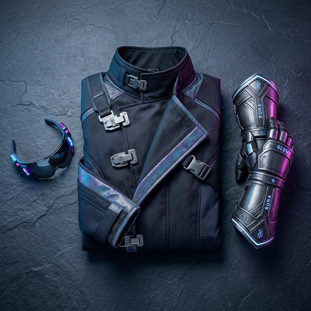 Premium game-inspired cosplay armor and tactical outfit pieces